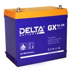 GEL аккумулятор DELTA GX 12-55